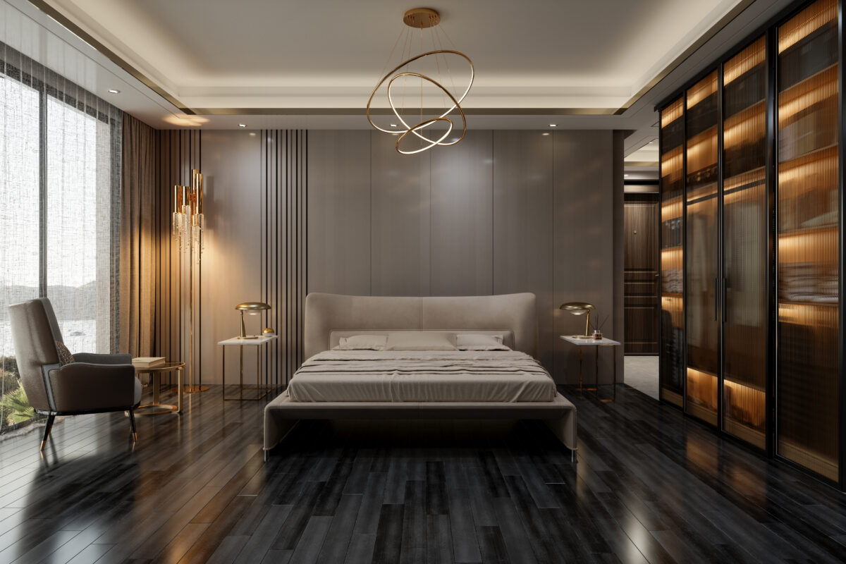 Modern bedroom
